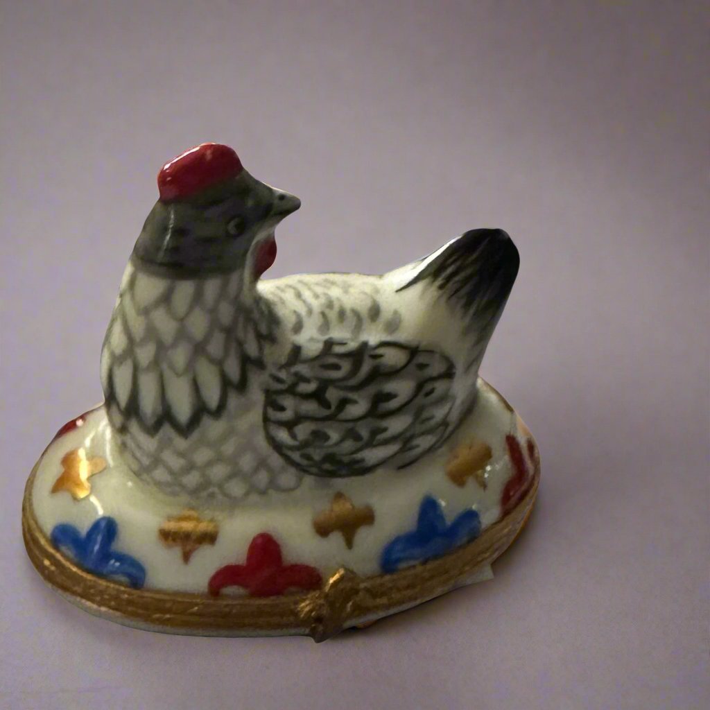 3 French Hens Limoges